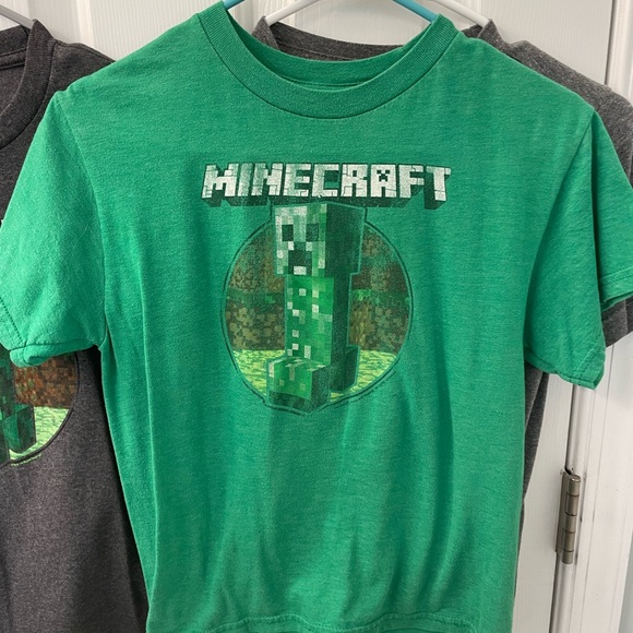 Minecraft Old Navy and Mojang T-shirts 3 shirts - Picture 7 of 8
